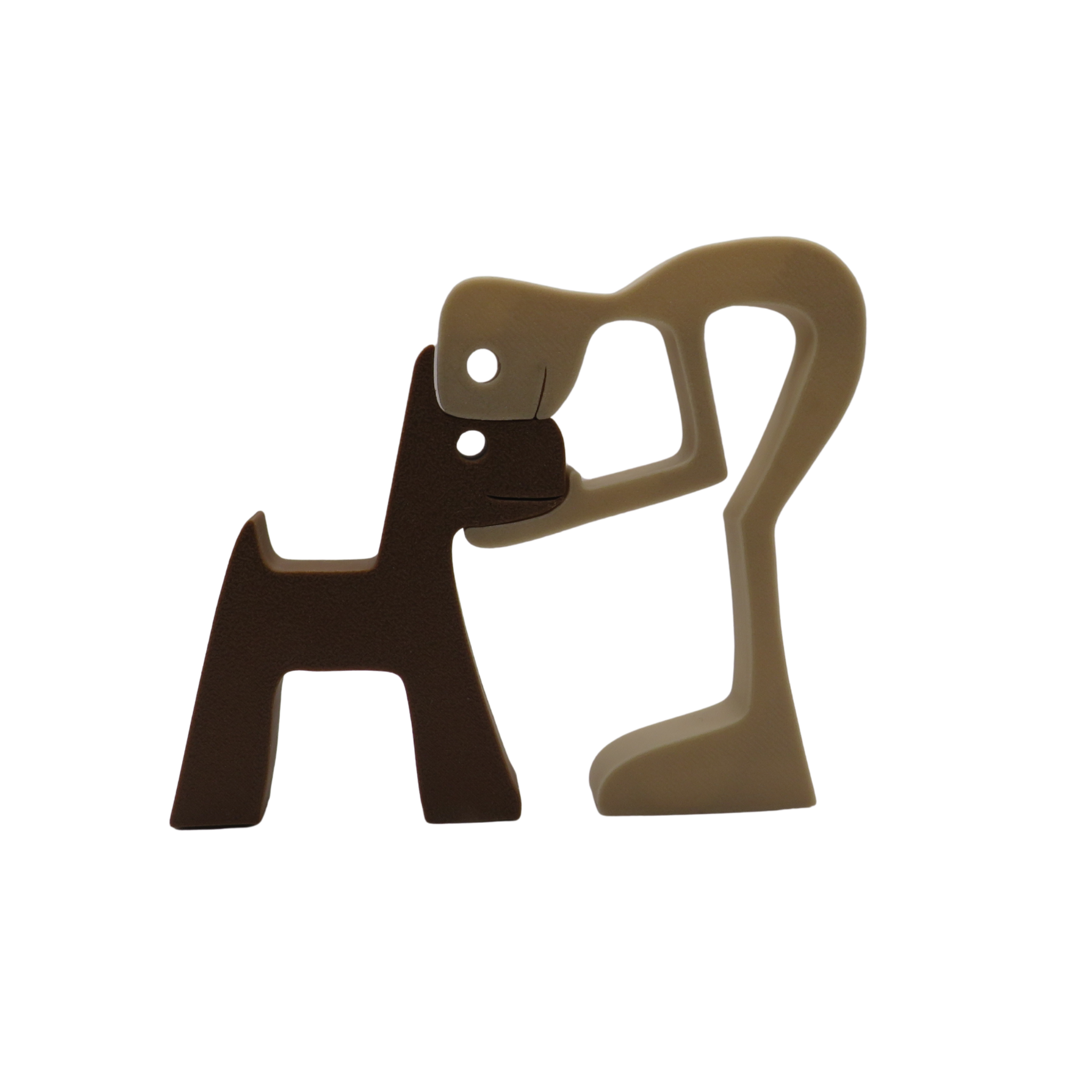 نمای روبهروی مجسمه دکوری